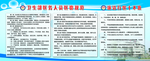 医院服务标准规章制度展板