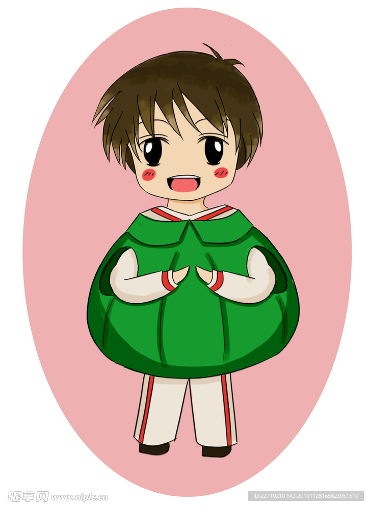 卡通男孩