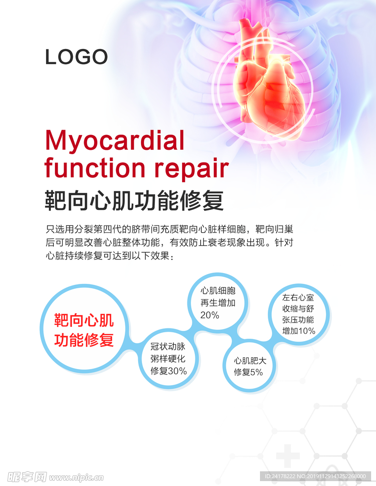 心肌功能修复