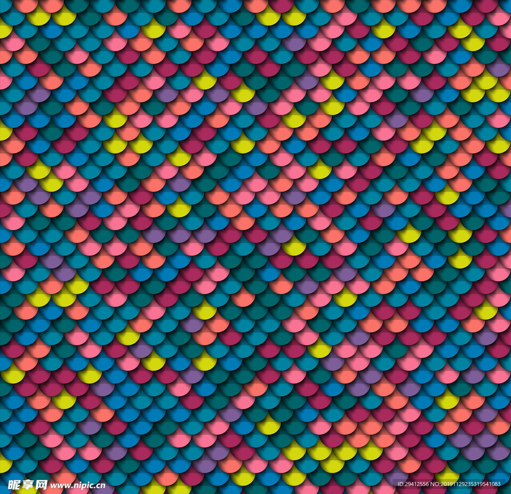 鱼鳞背景