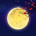 月亮 梅花 圆月