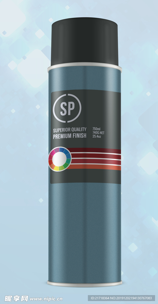 化妆洗浴用品贴图样机