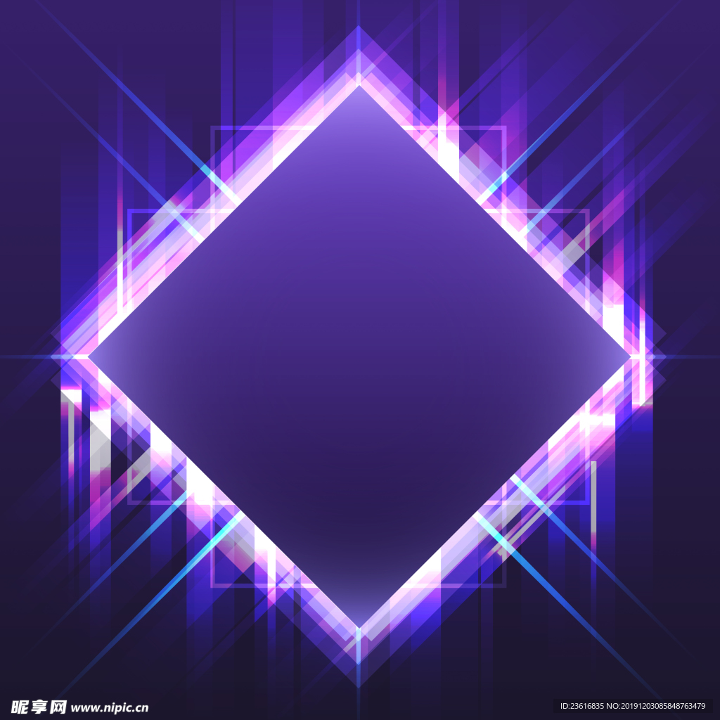 科技炫彩光感背景