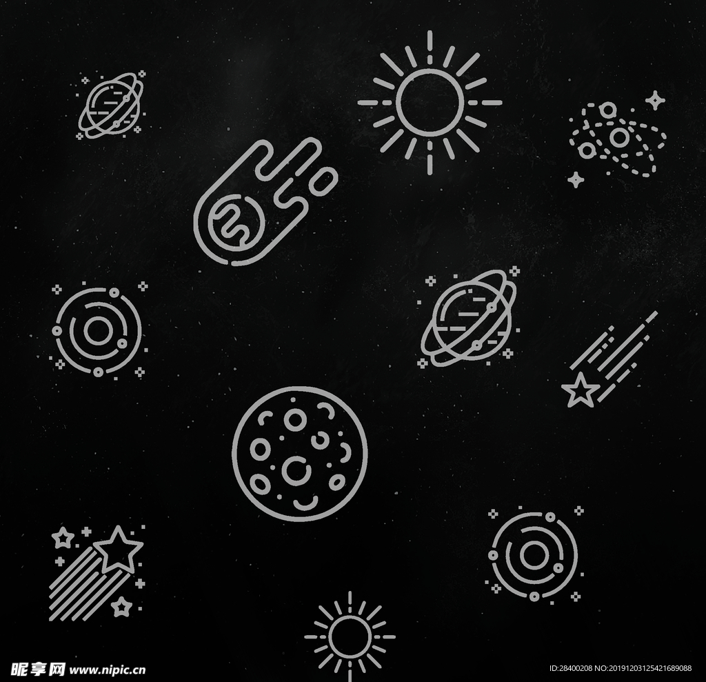 星际图标设计