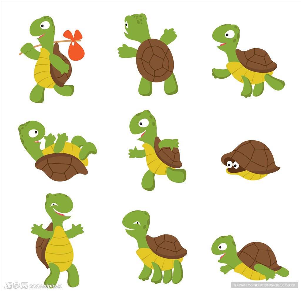 卡通乌龟