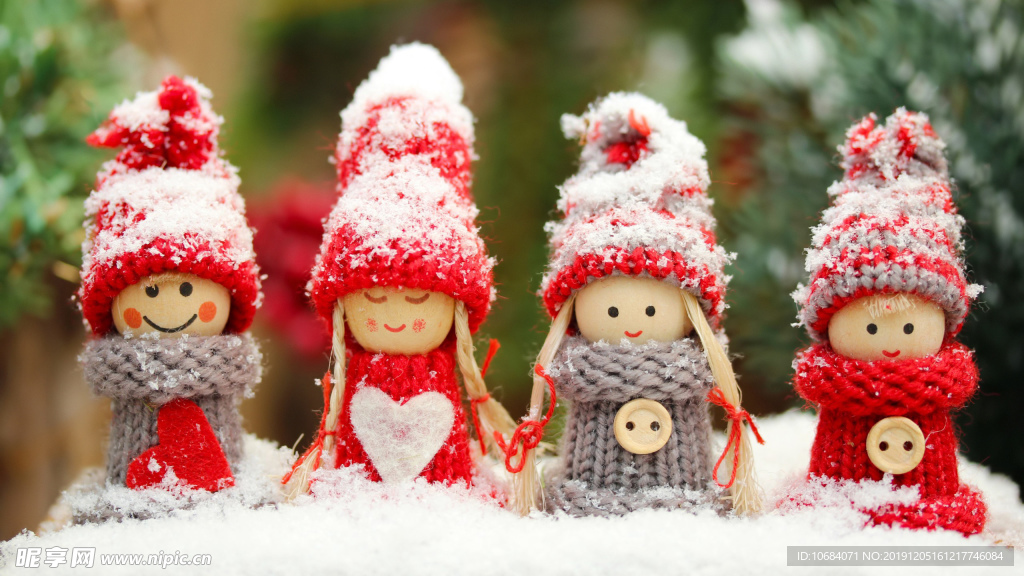 高清唯美圣诞节日意境背景图片