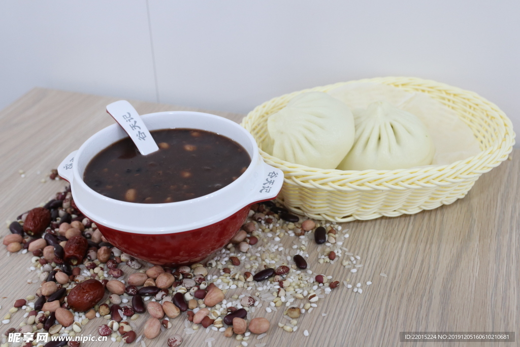 包子 八宝粥灯箱