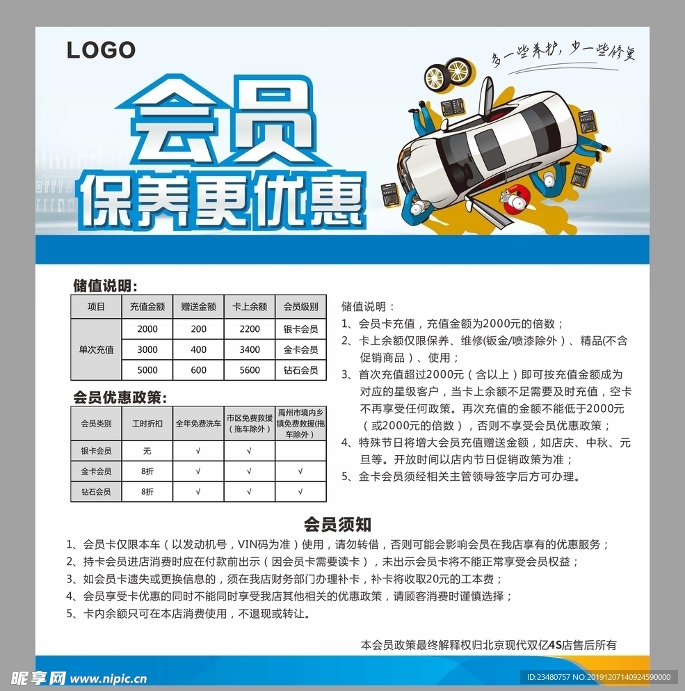 北京现代售后海报