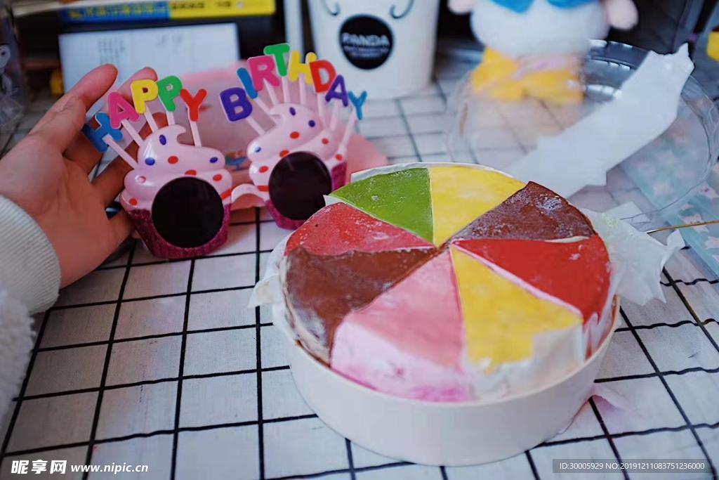 八拼千层 生日蛋糕