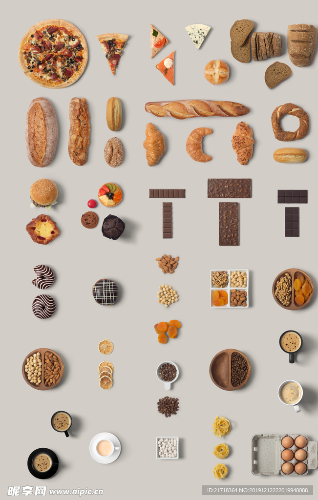 面包烘焙素材大全