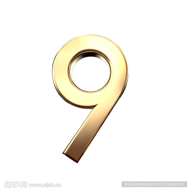 金属数字 倒计时