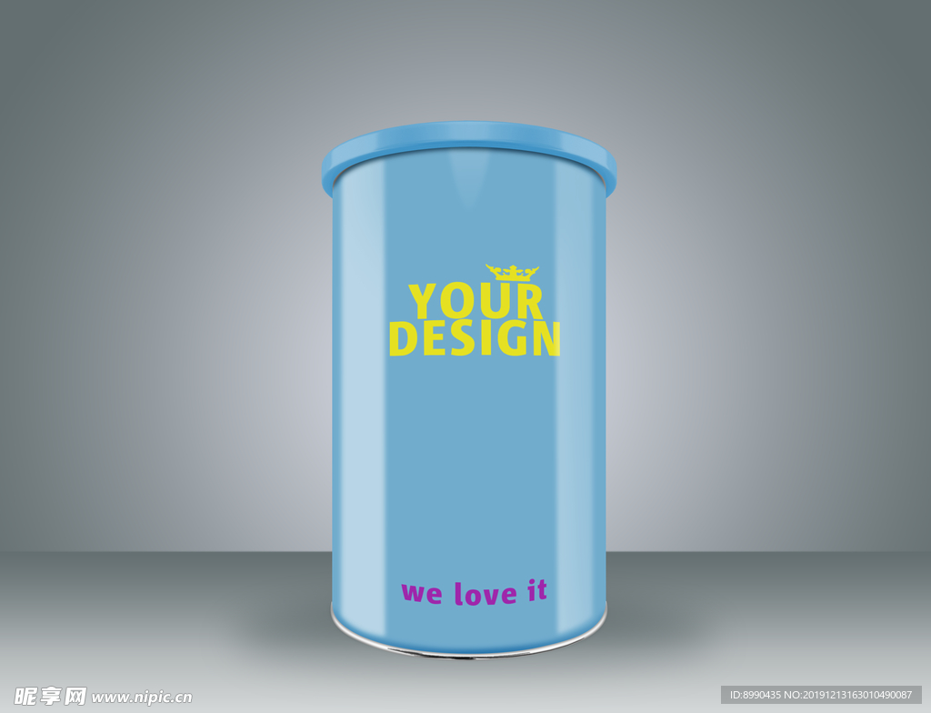 食品零食包装贴图样机