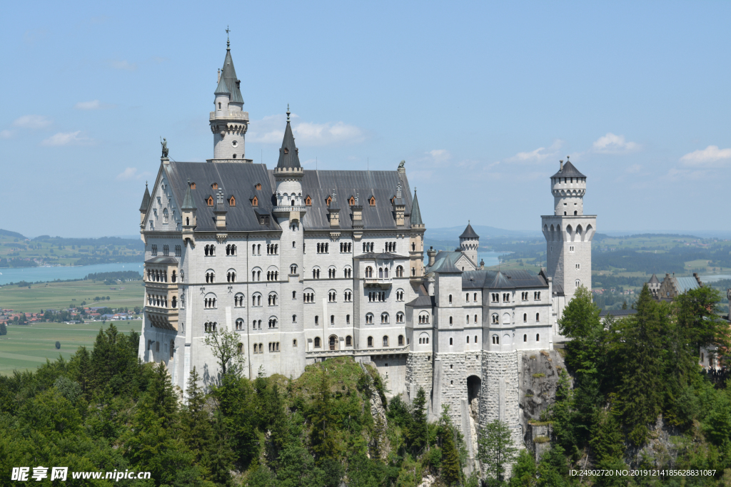 欧洲古堡城堡别墅