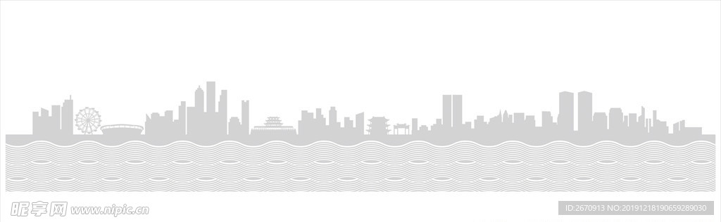 湖南长沙天心区剪影