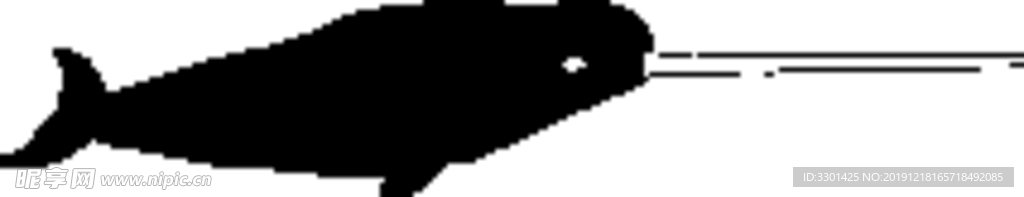 海洋生物系列 一角鲸鱼