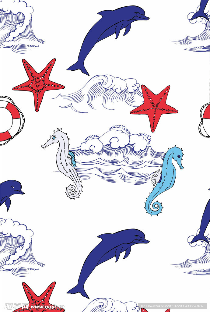 卡通 花型 壁纸 印花 设计