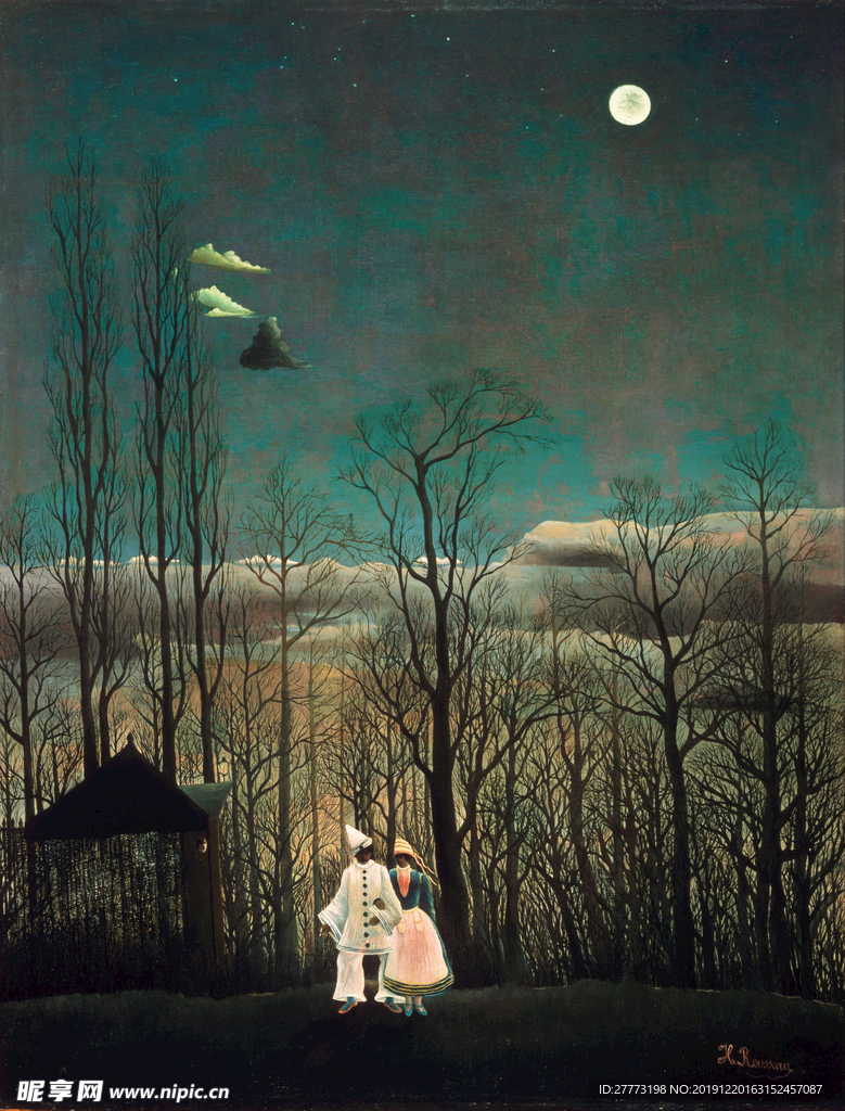 卢梭作品 装饰主义 法国艺术