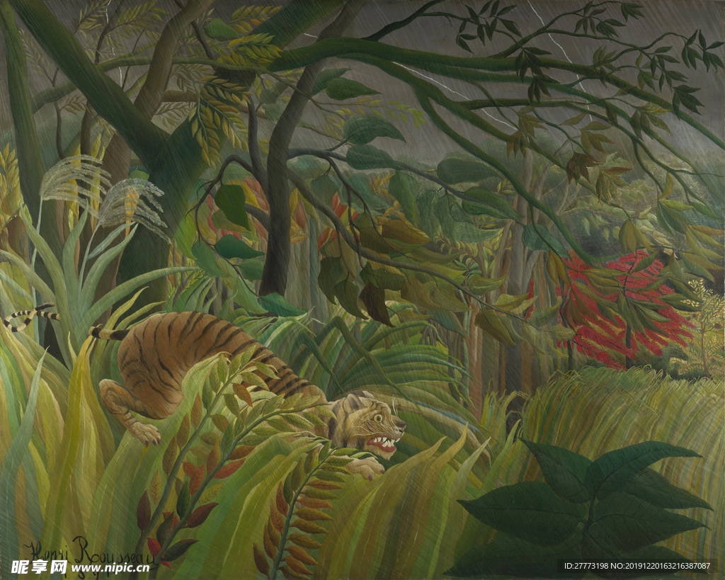 卢梭作品 装饰主义 法国艺术