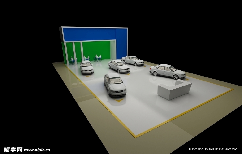 长安铃木汽车展示模型