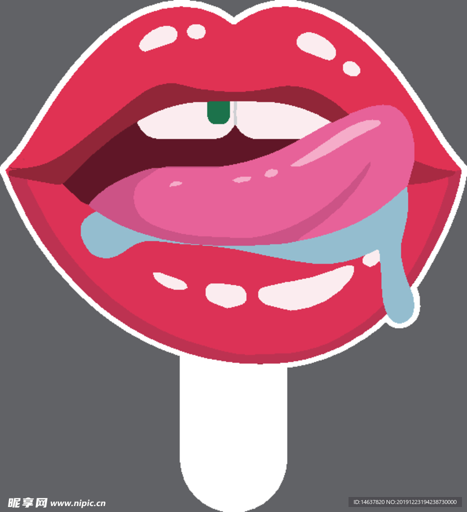 嘴唇 唇 唇印 嘴 口红 设计