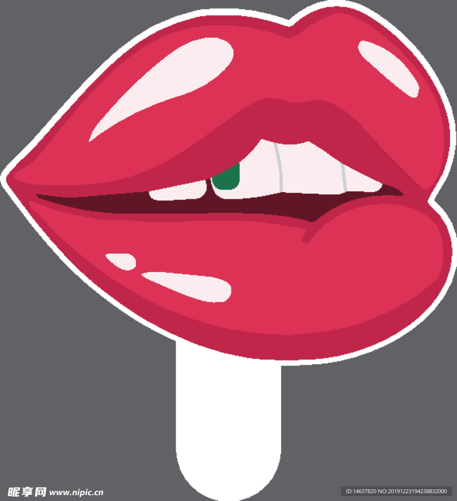 嘴唇 唇 唇印 嘴 口红 设计