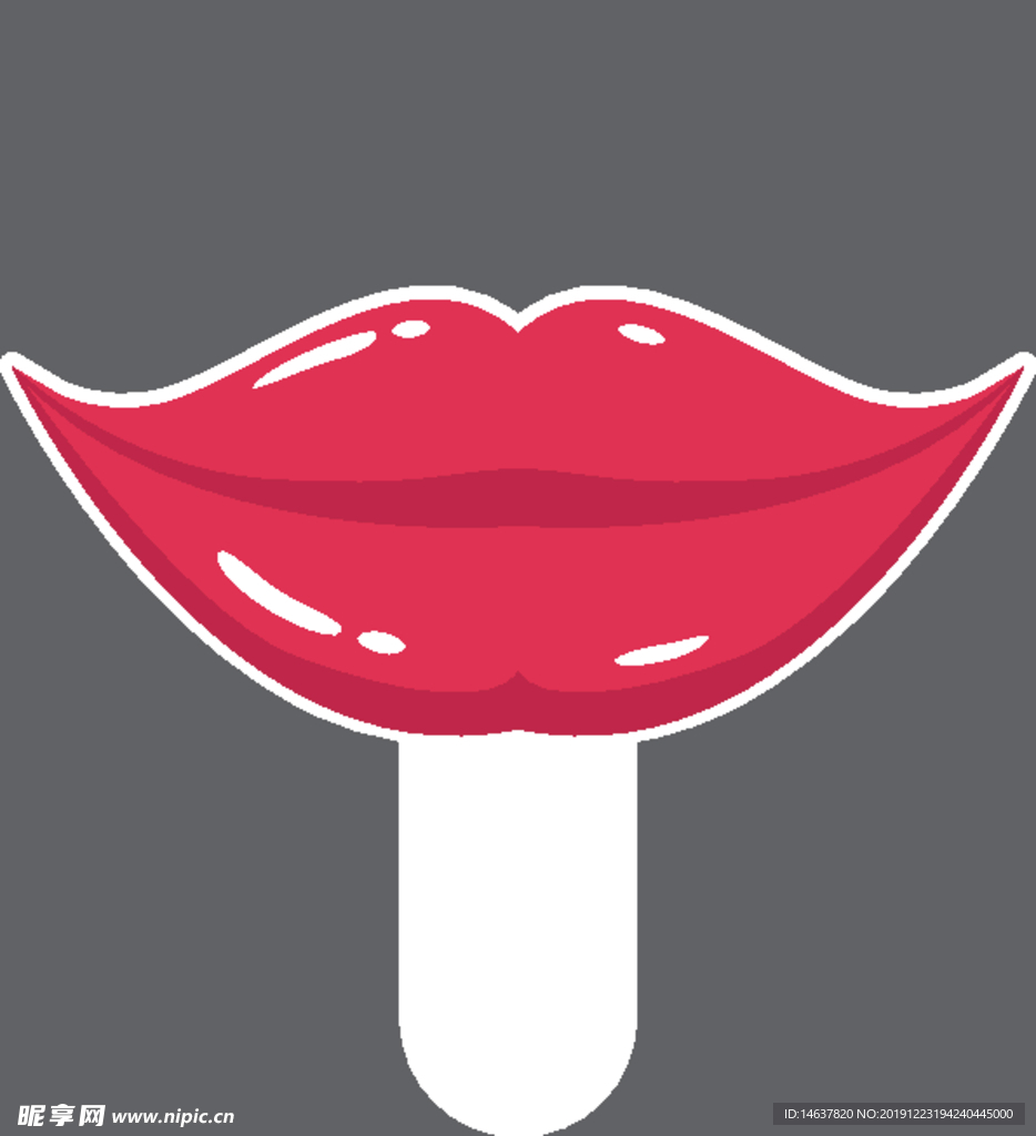 嘴唇 唇 唇印 嘴 口红 设计