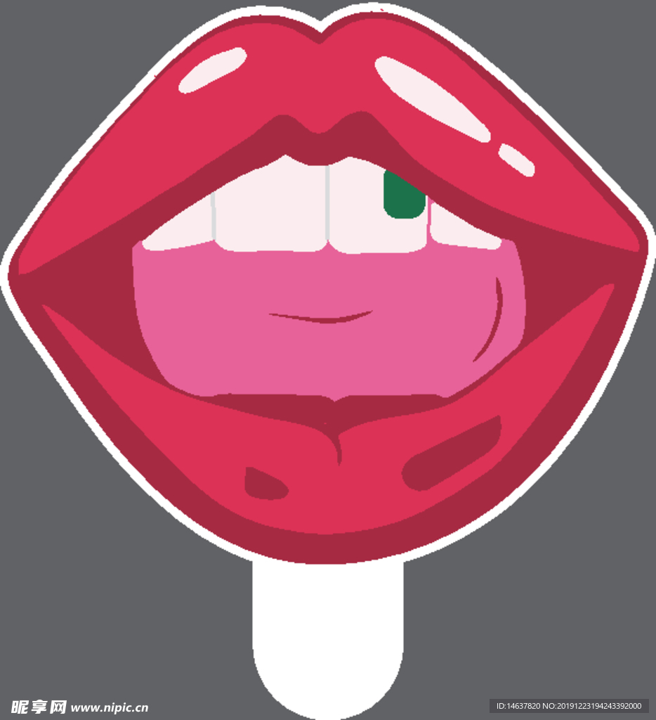 嘴唇 唇 唇印 嘴 口红 设计