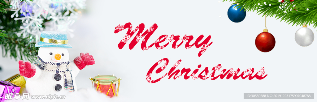 圣诞 横幅 模板 背景