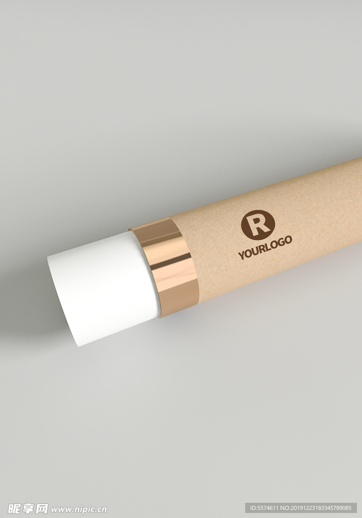 办公卷纸筒效果图