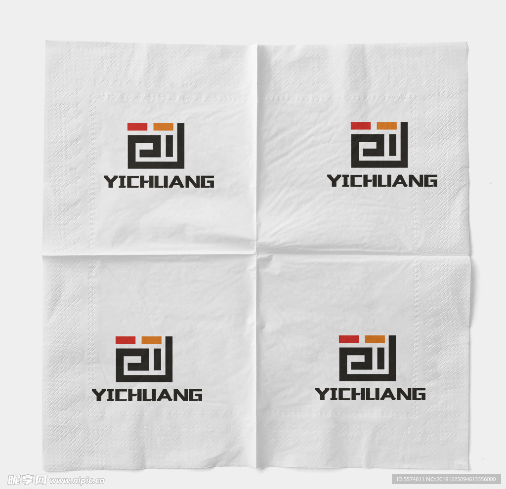 餐巾纸效果图样机