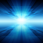 蓝色 科技背景 方块