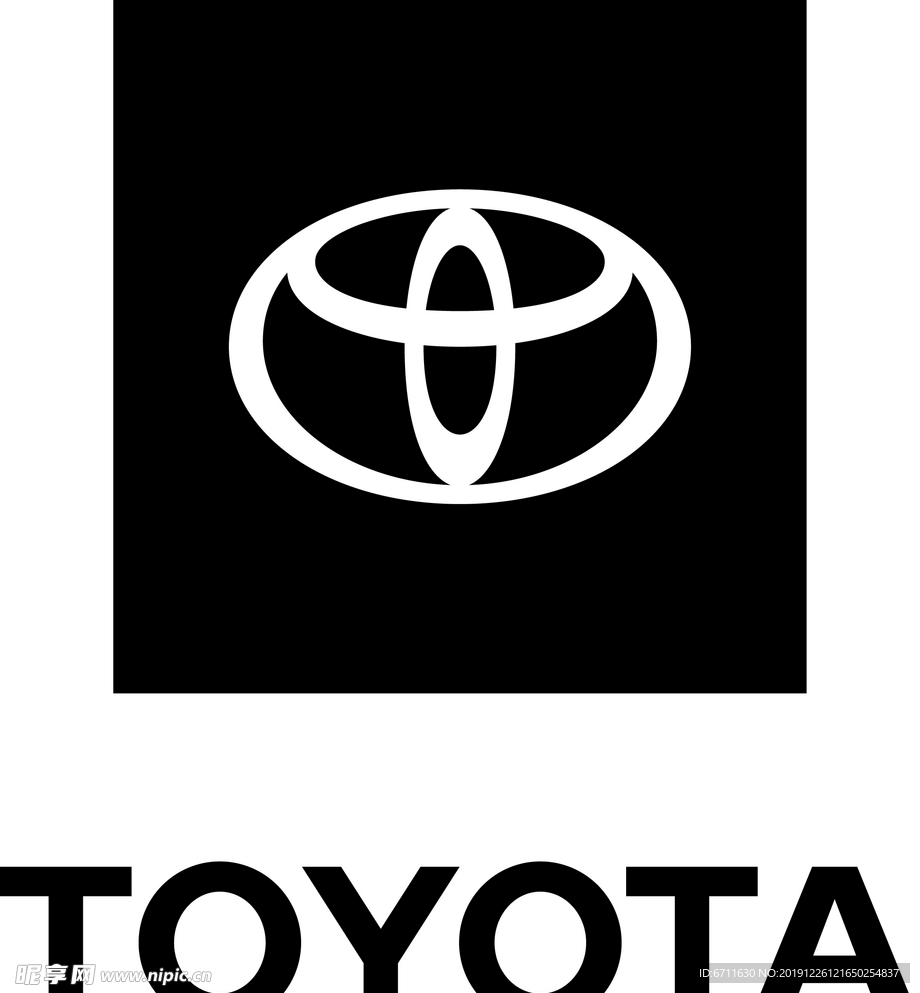 TOYOTA丰田LOGO