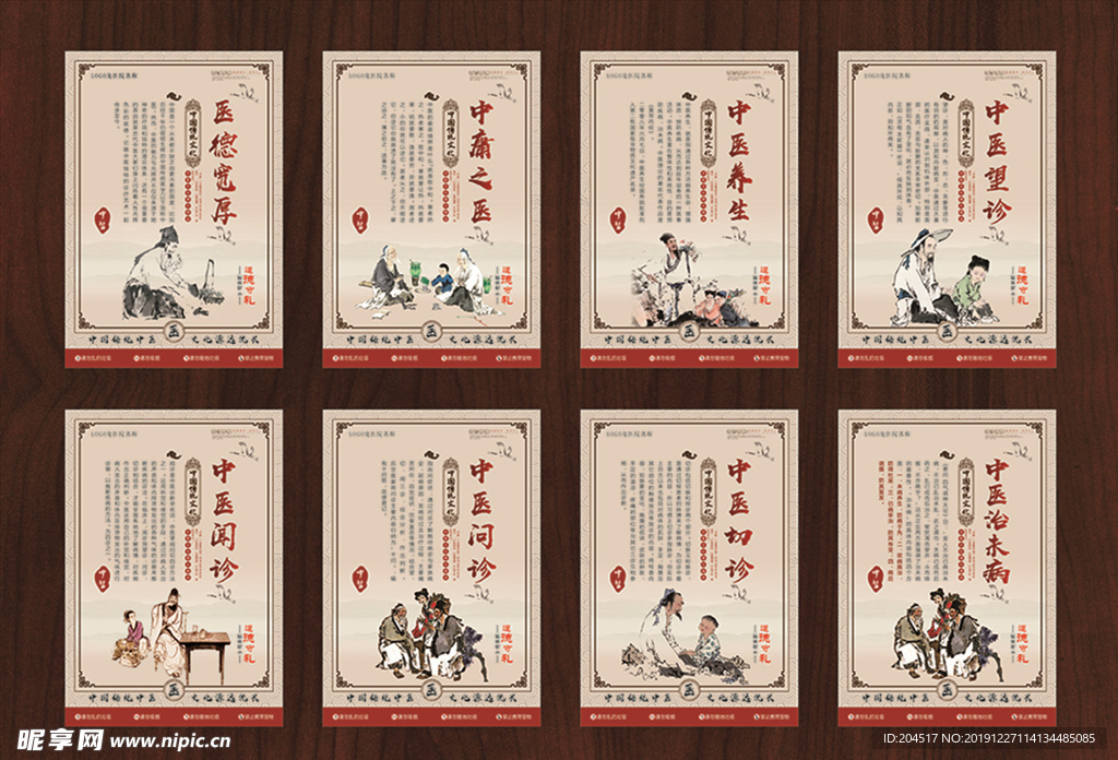中医文化中医养生挂图