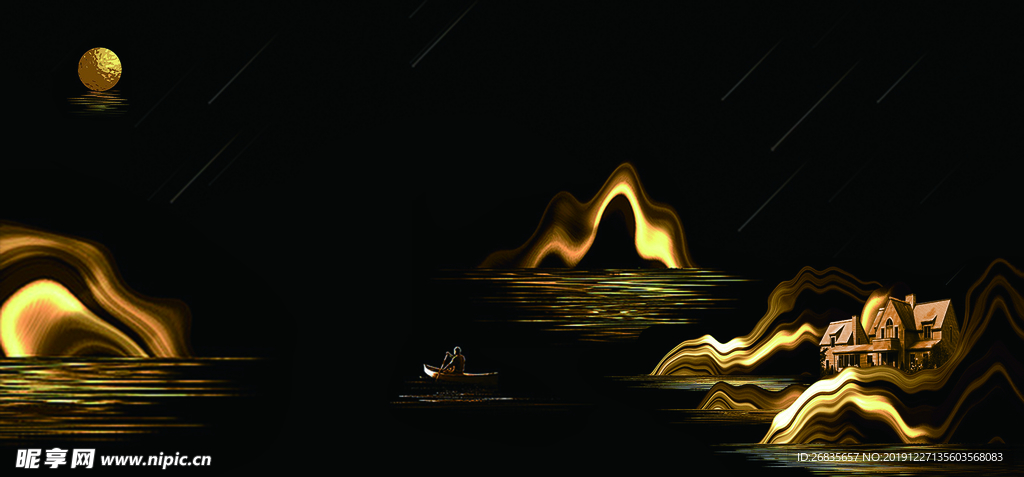 黑金 高端 地产 新中式