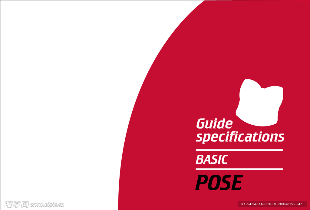 精品红色AI封面