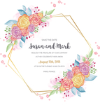 欧式 花朵 手绘 矢量 几何