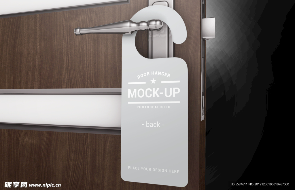 拉手吊牌效果图样机