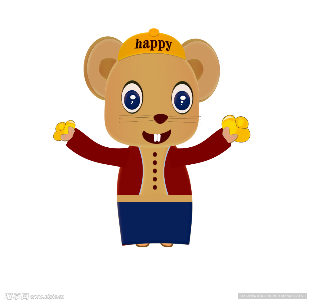 卡通老鼠 2020鼠年素材