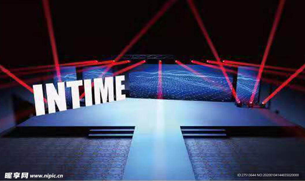 银泰城发布会效果图