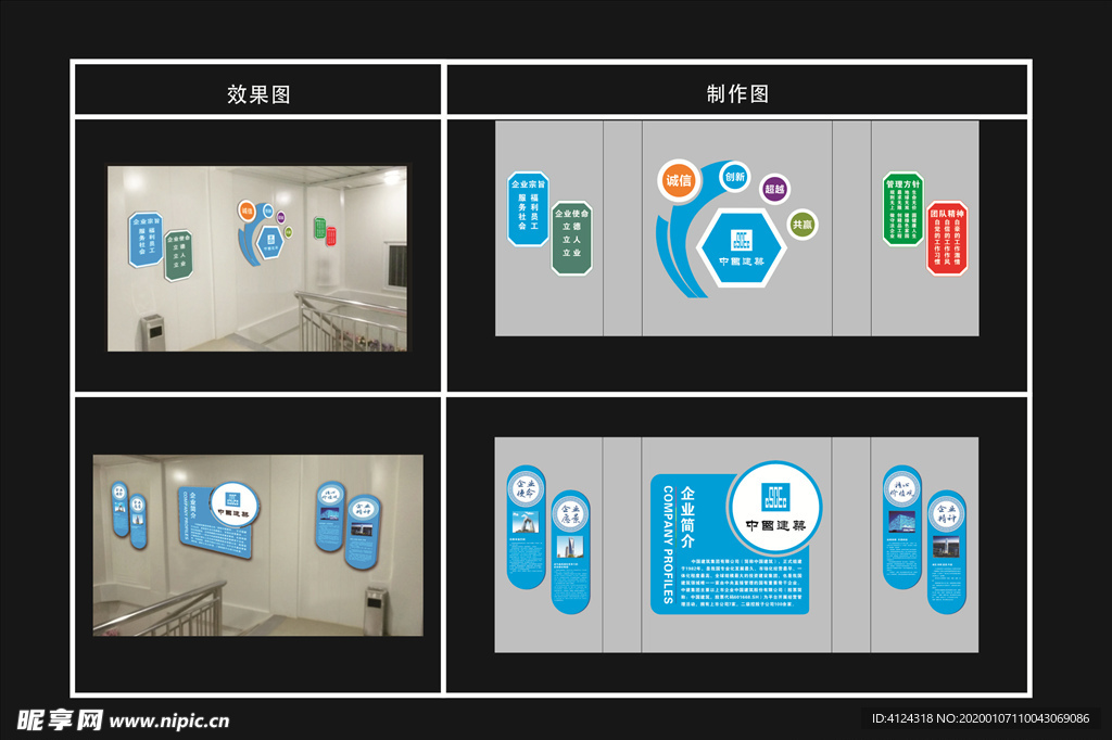 建筑工地 文化墙