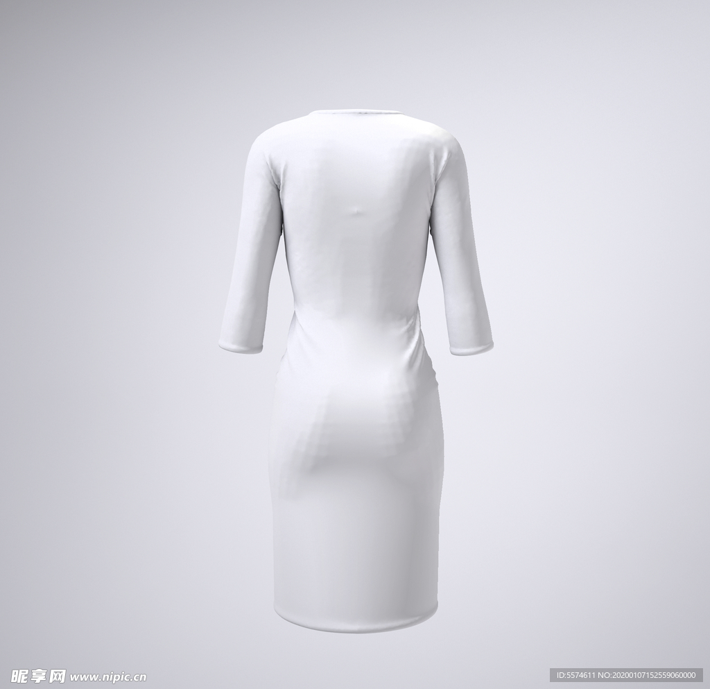 连衣裙样机