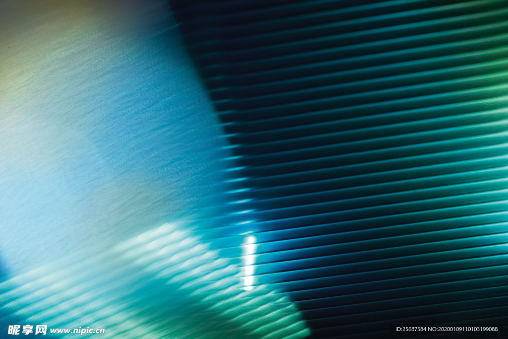 蓝绿色抽象纹理背景