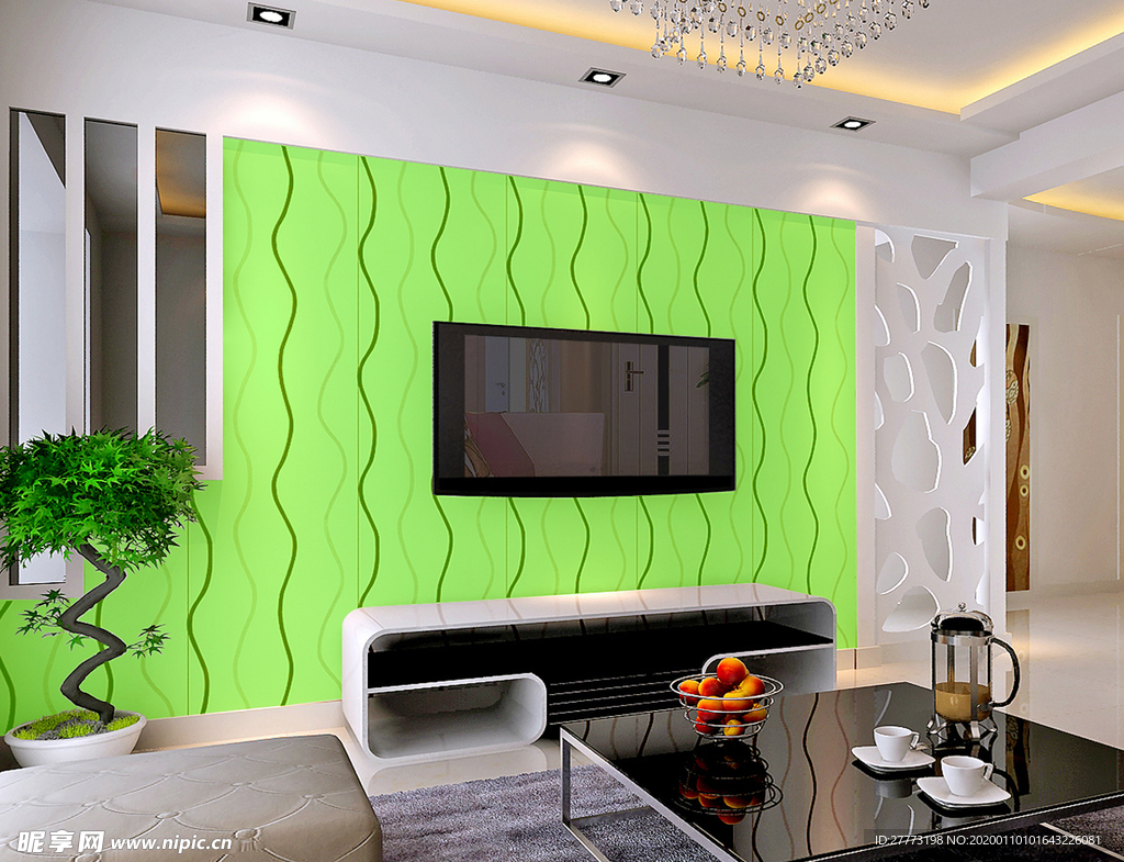 背景墙样机 场景 样机 装饰画