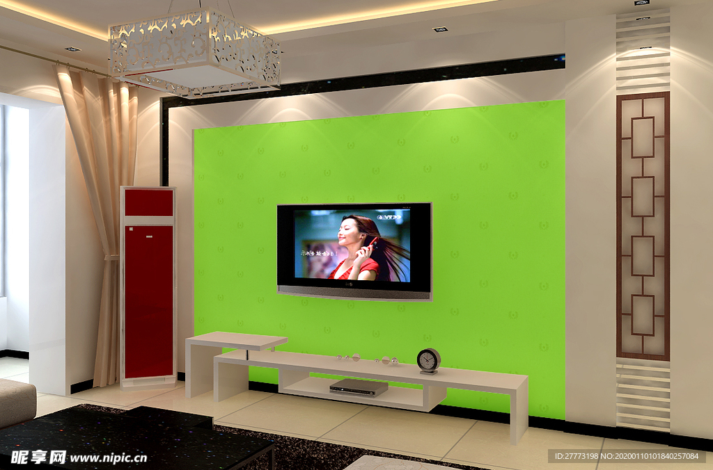 背景墙样机 场景 样机 装饰画