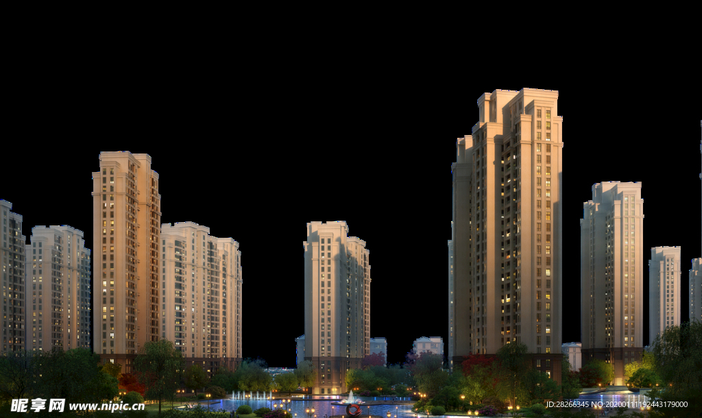 效果表现 建筑表现PSD文件