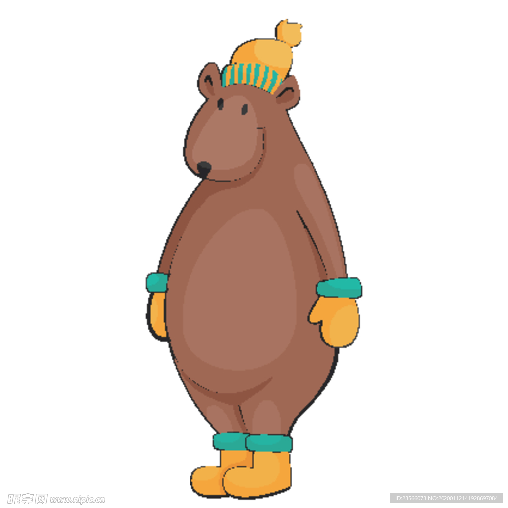 卡通动物创意图案