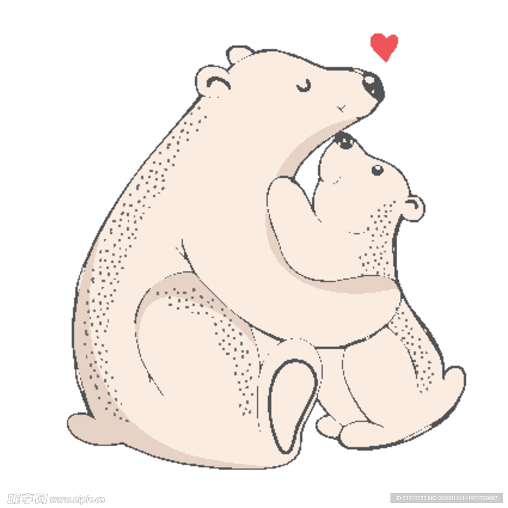 卡通动物创意图案