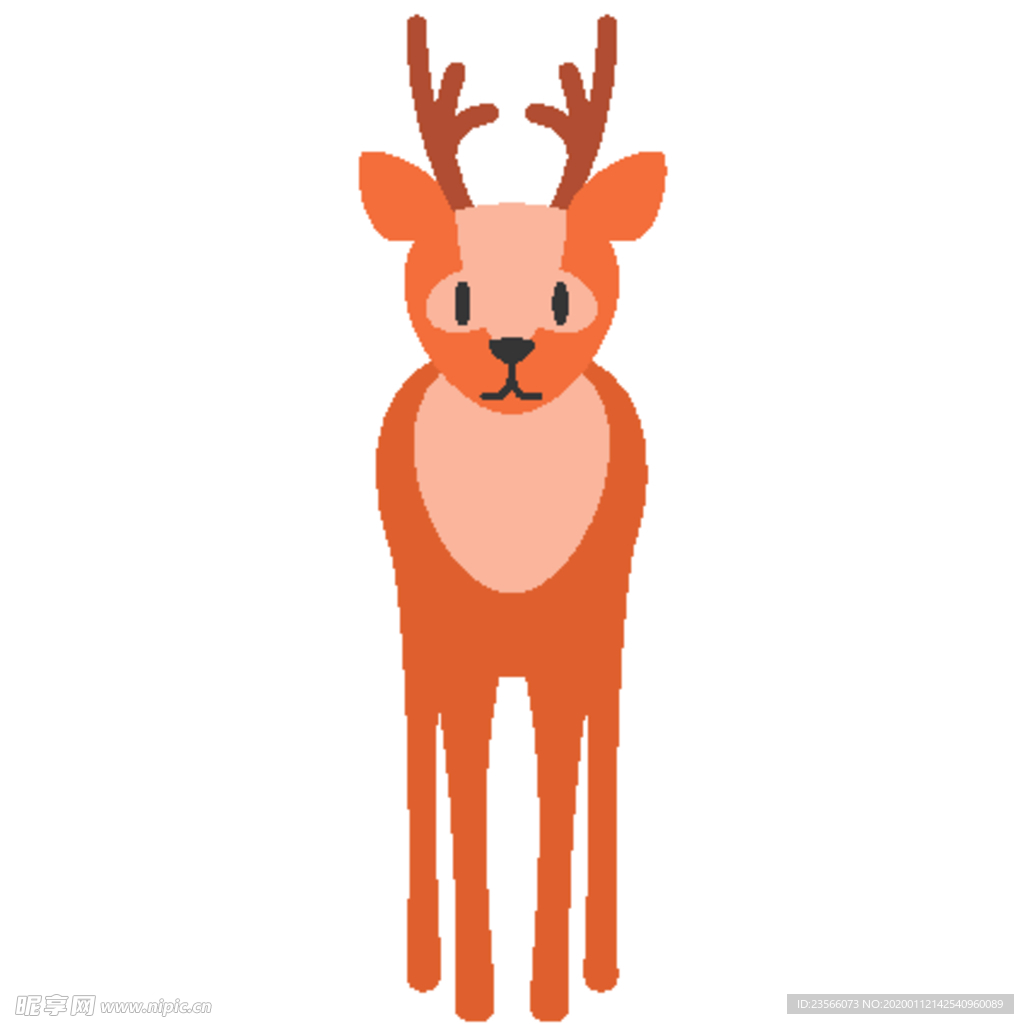 呆萌可爱创意动物设计