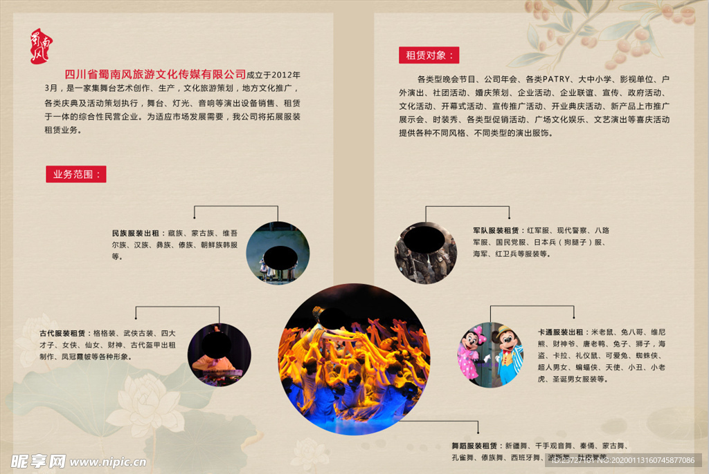 宣传单页两折页内页