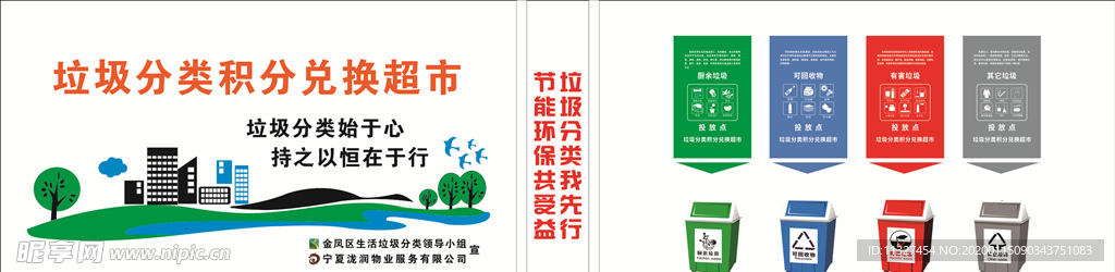 垃圾分类文化墙